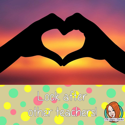 Look after your teacher bestie!
