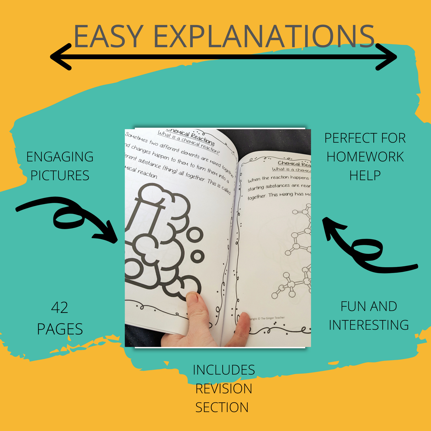 Chemical Reactions Science Workbook