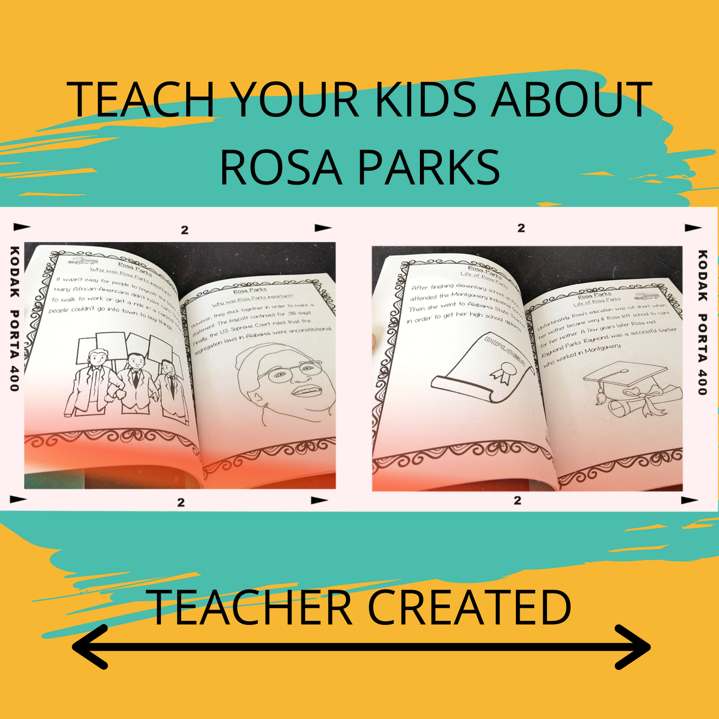 Rosa Parks Workbook