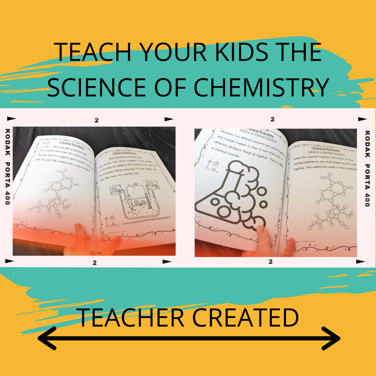 Chemical Reactions Science Workbook