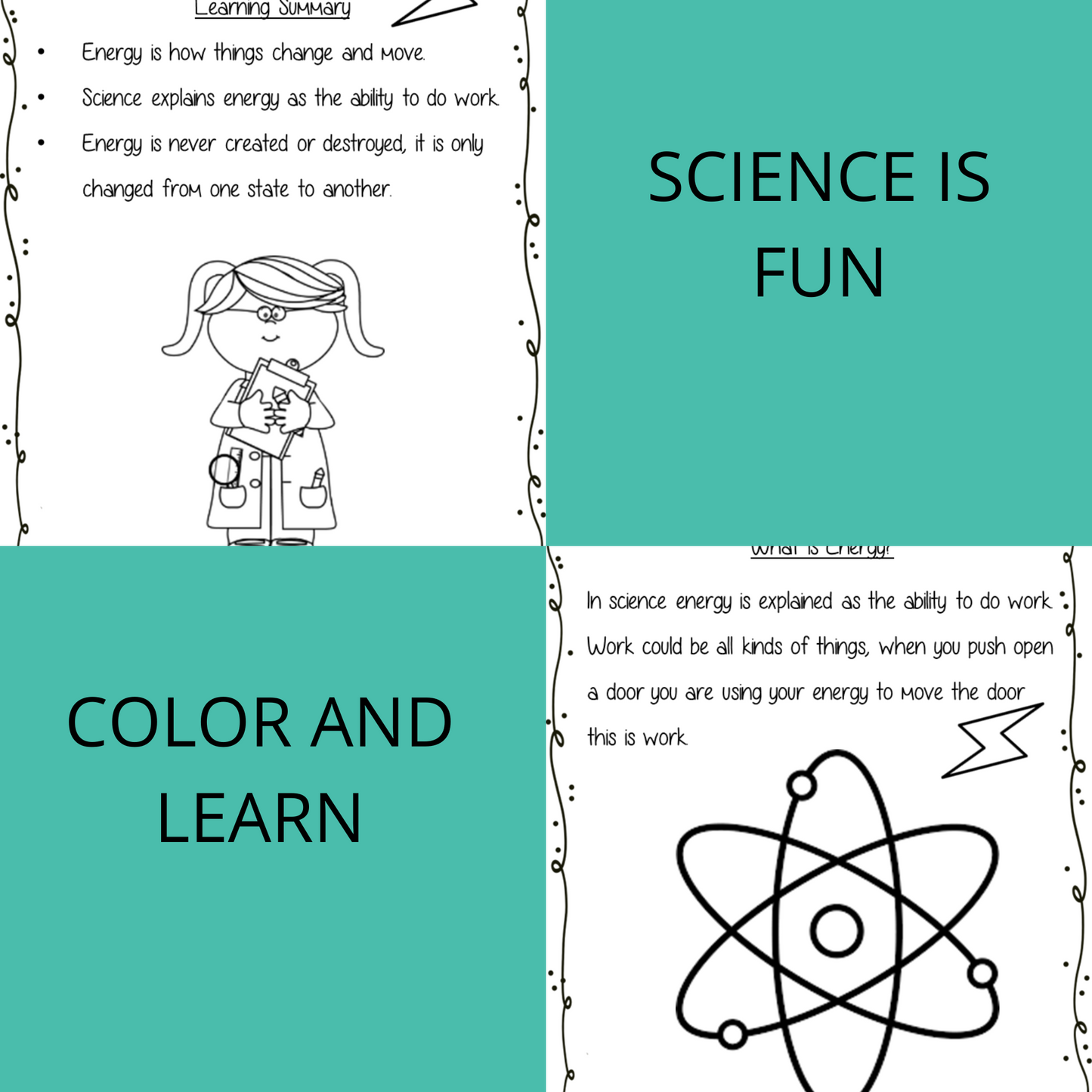Energy Science Workbook