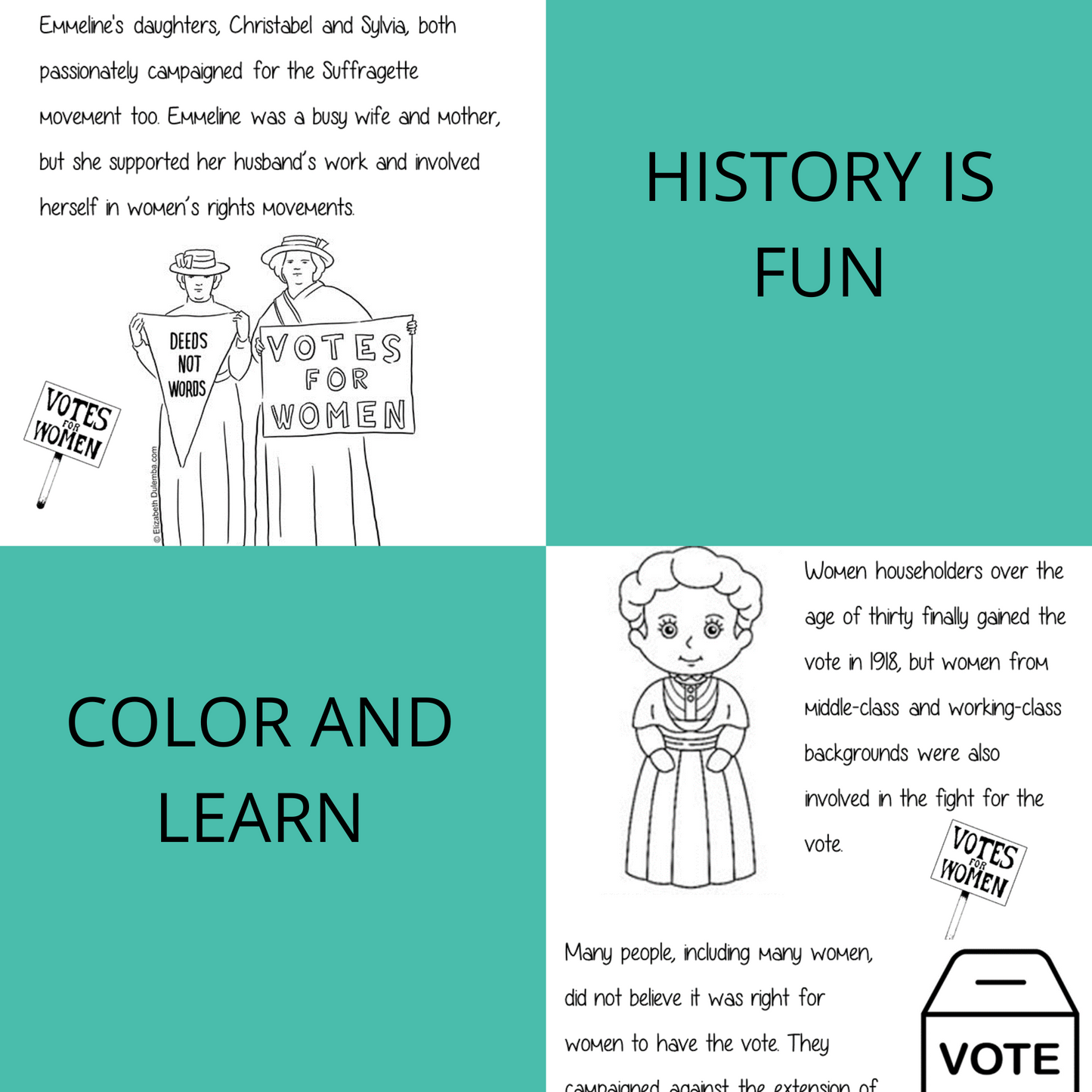 Emmeline Pankhurst Workbook