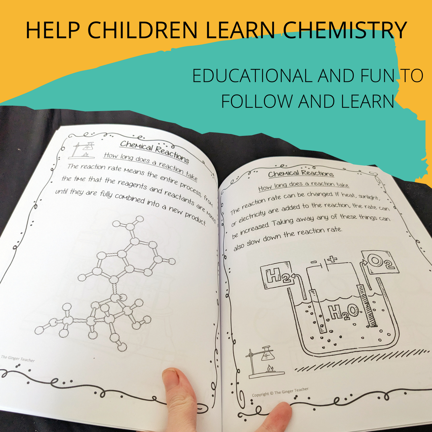 Chemical Reactions Science Workbook