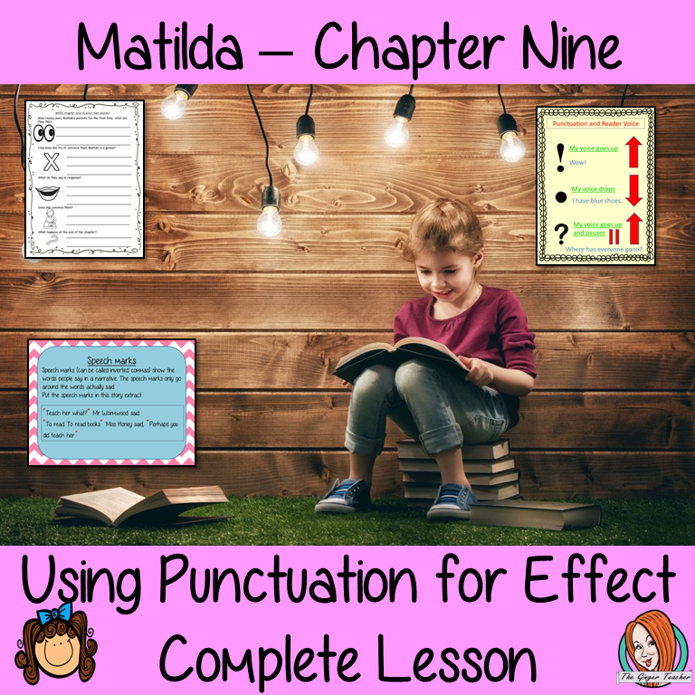 Punctuation for Effect English Lesson  – Matilda