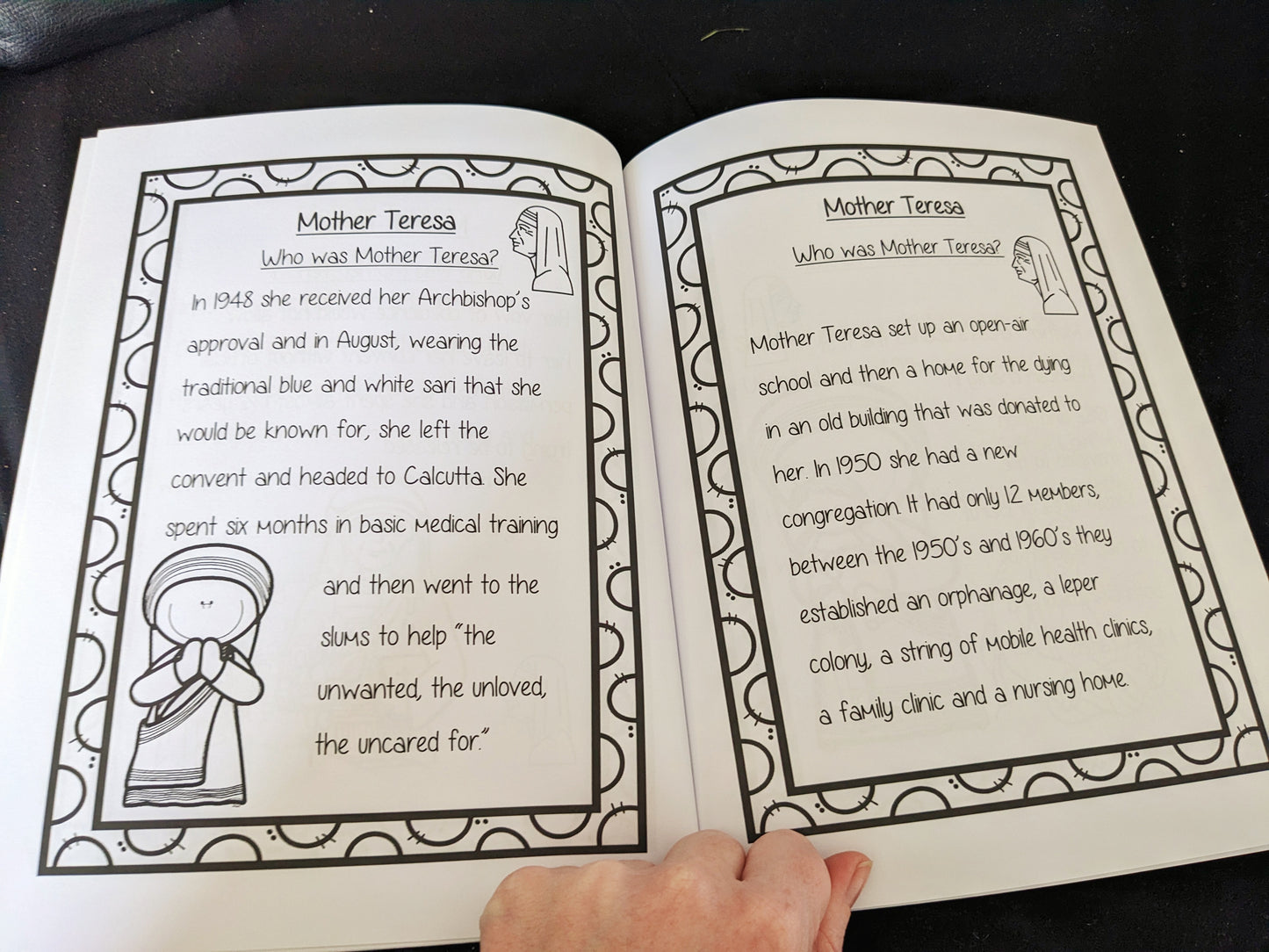 Mother Teresa Workbook