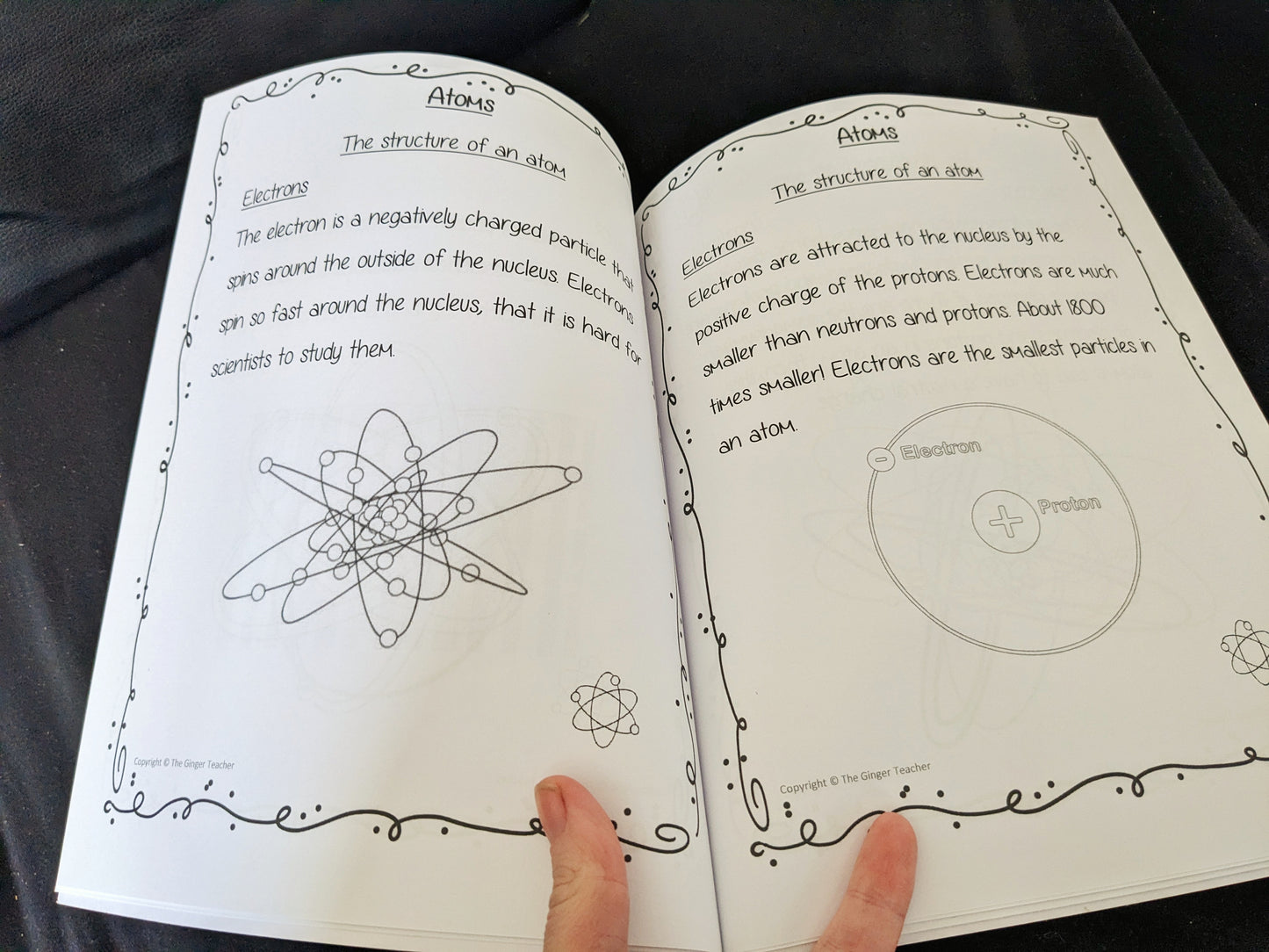Atoms Science Workbook