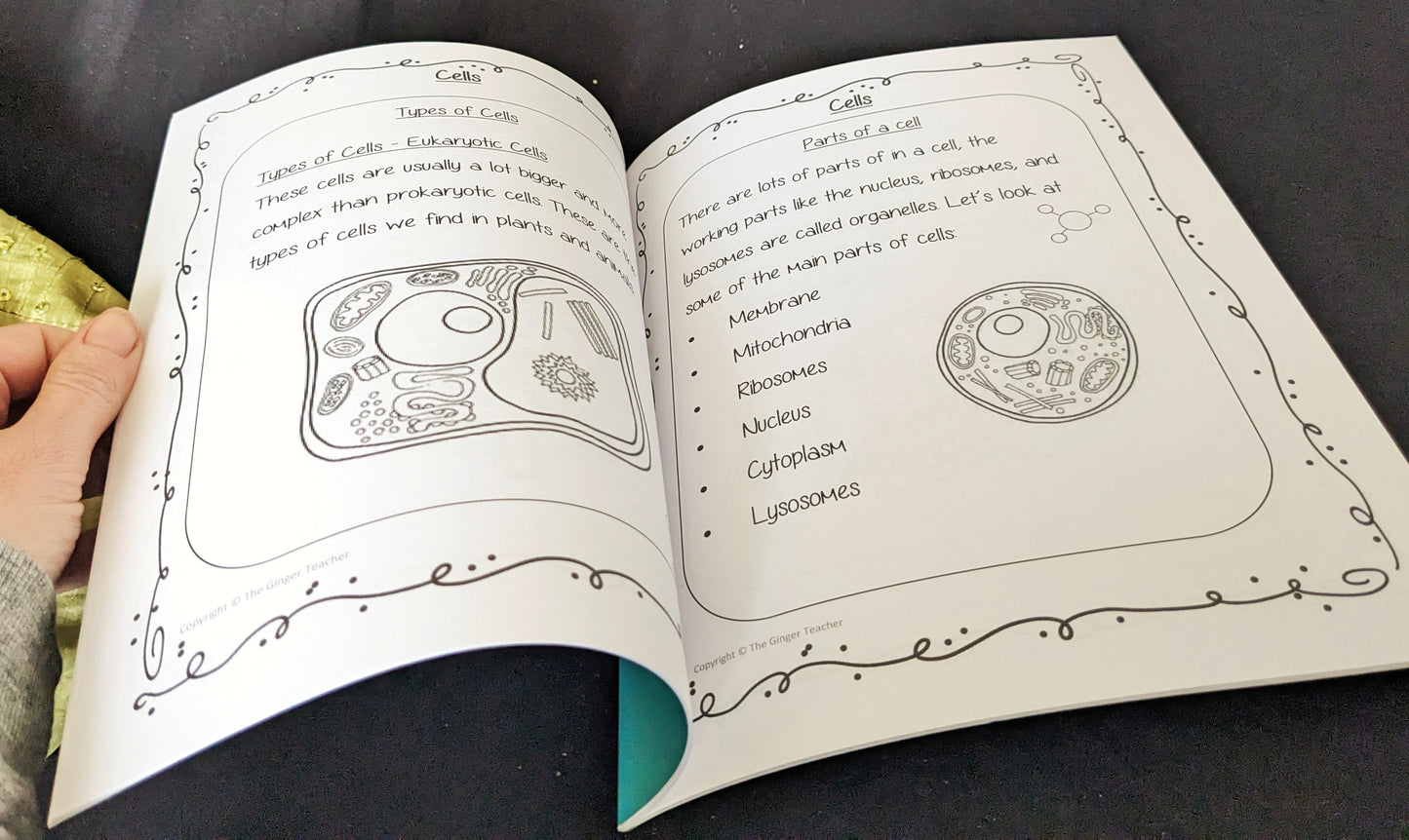Science is Fun – Learn and Colour: Biology - Cells