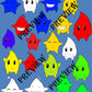 Unique New Cute Coloured Ghosts Clipart