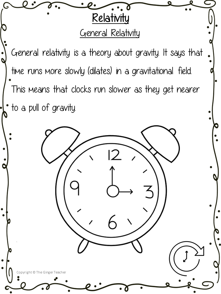Relativity Science Workbook
