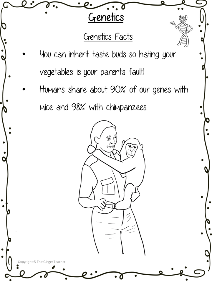 Genetics Science Workbook