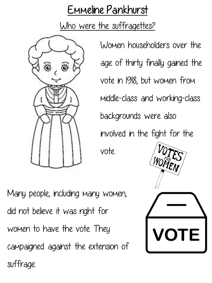 Emmeline Pankhurst Workbook