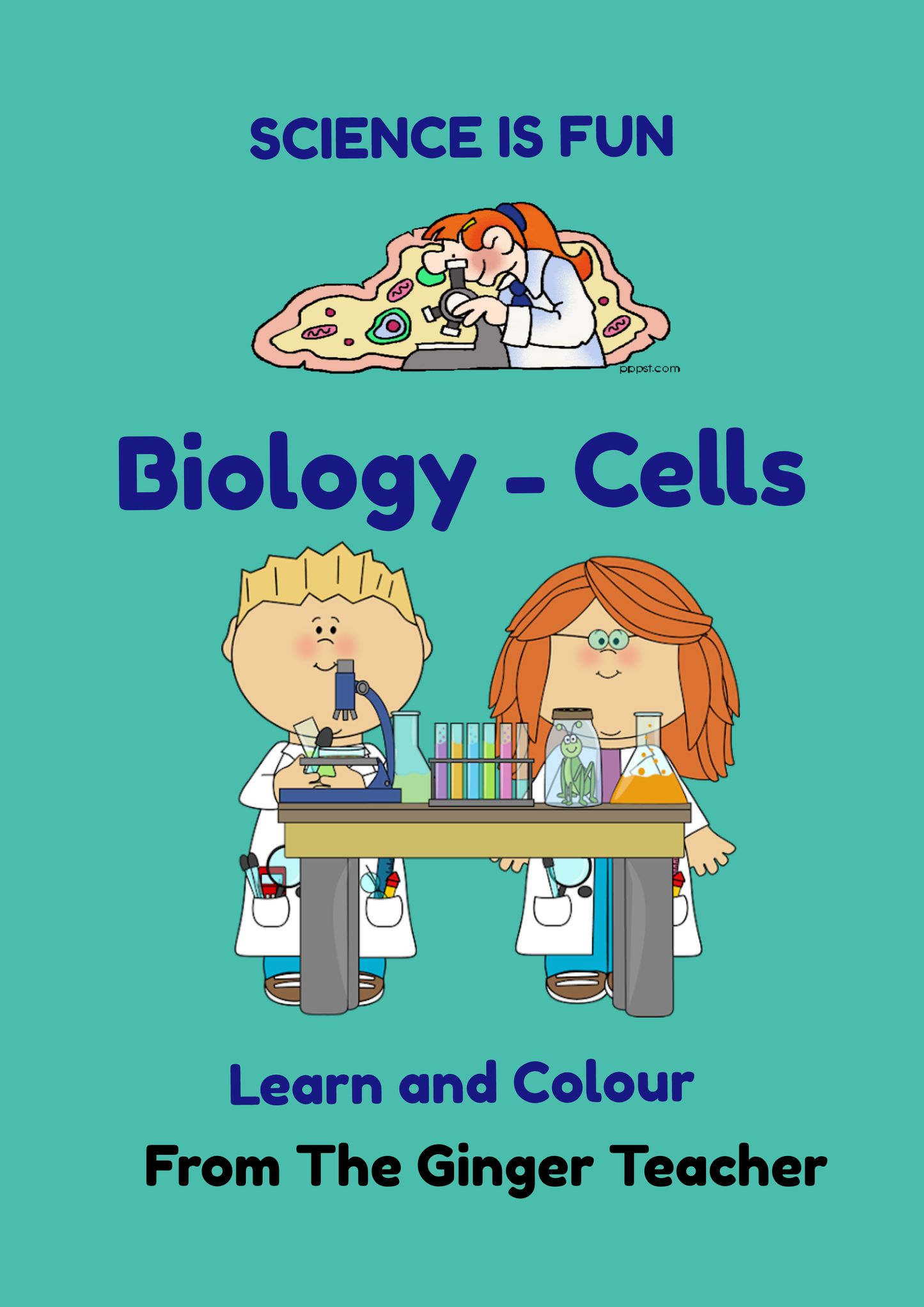 Science is Fun – Learn and Colour: Biology - Cells