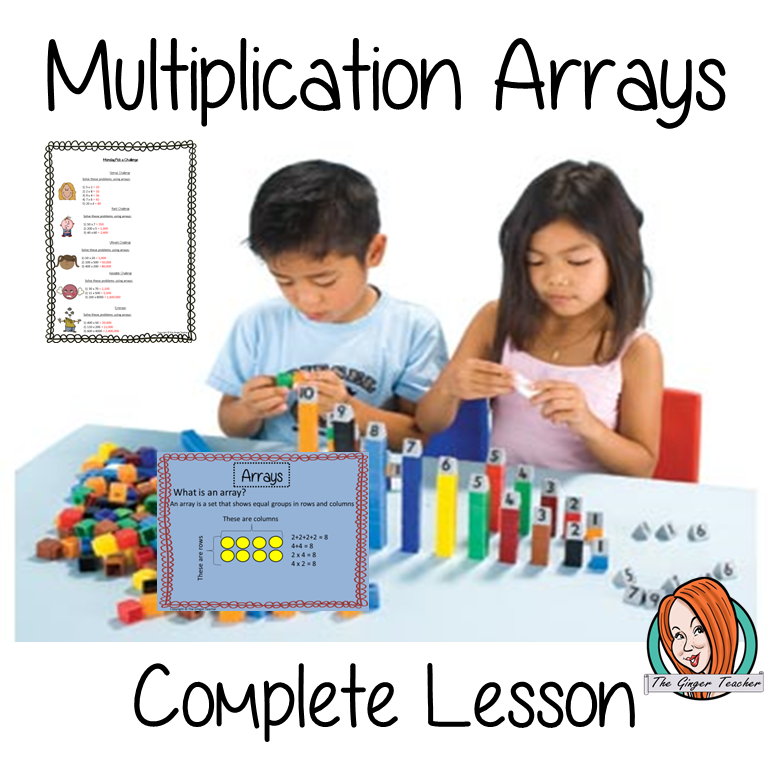 Arrays Maths Lesson