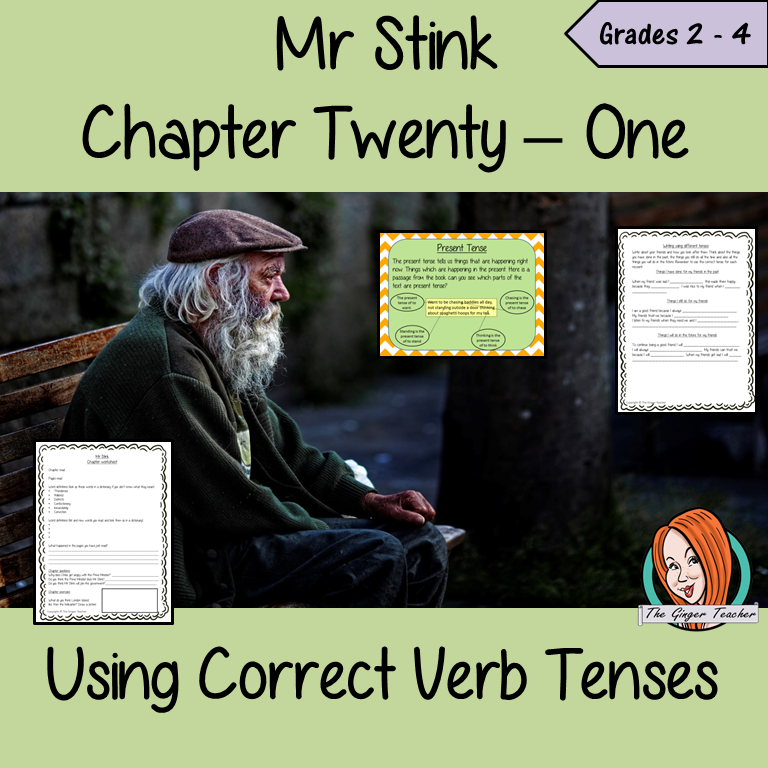 Using Verb Tenses; Complete Lesson – Mr Stink