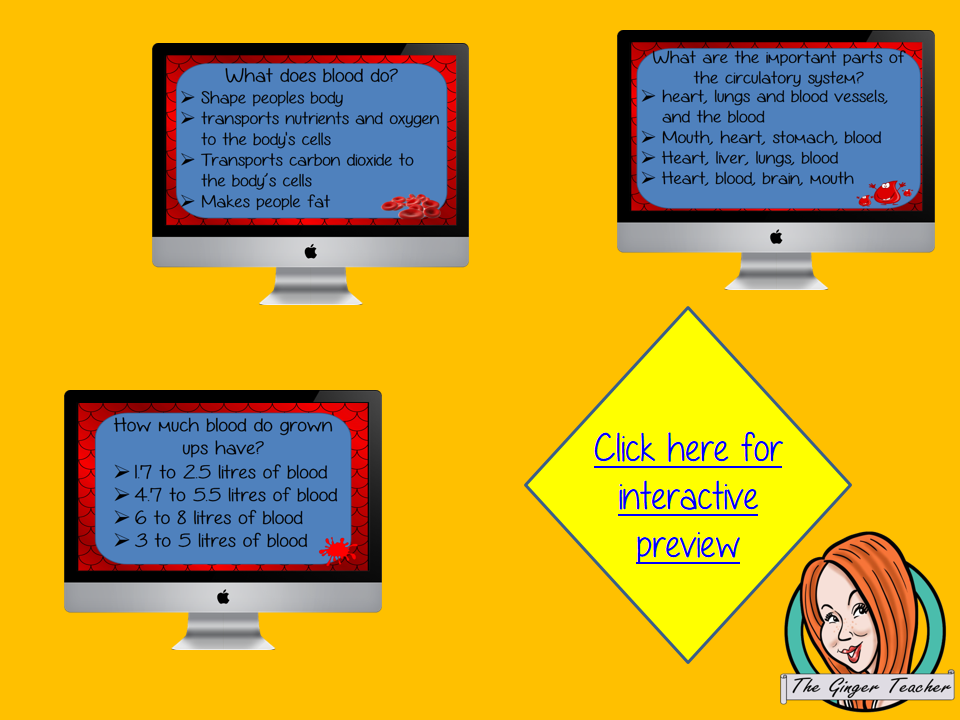 Blood Revision Questions This deck revises children’s knowledge of Blood. There are multiple choice revision questions to check children’s understanding. These question cards are self-grading and lots of fun!
