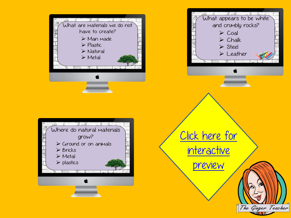 Natural vs Man Made Revision Questions This deck revises children’s knowledge of Bats. There are multiple choice revision questions to check children’s understanding. These question cards are self-grading and lots of fun!