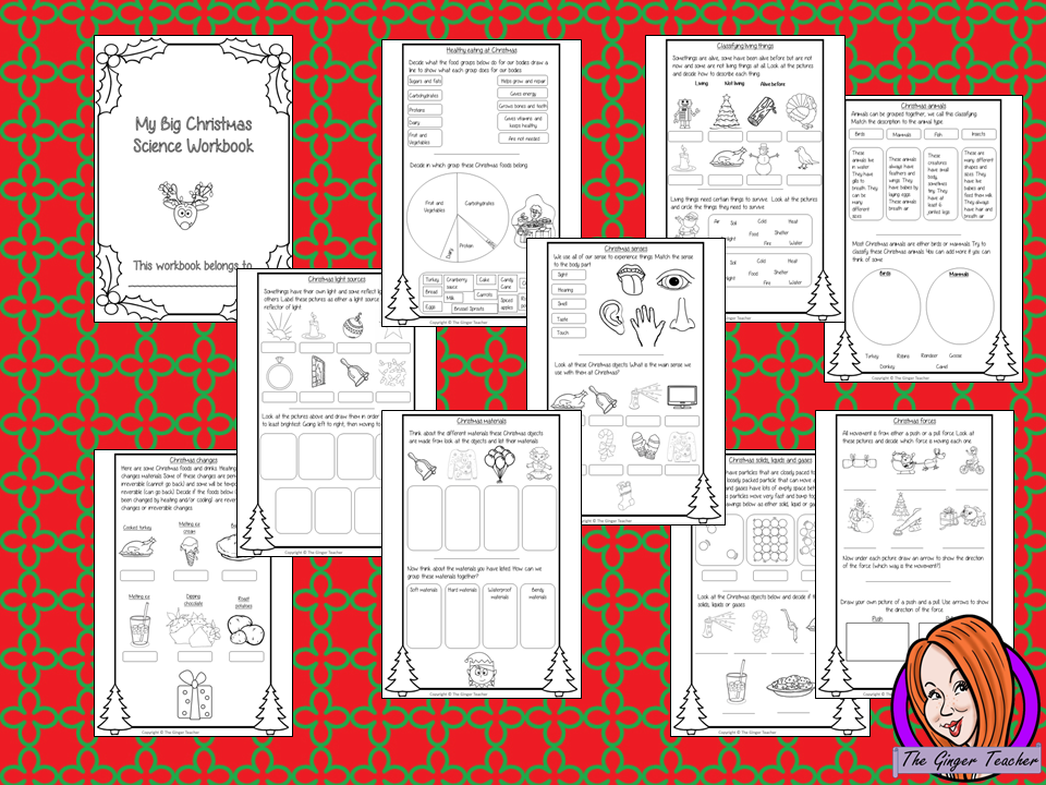 Christmas Science Workbook