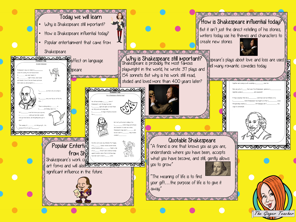 Shakespeare Today Complete Lesson