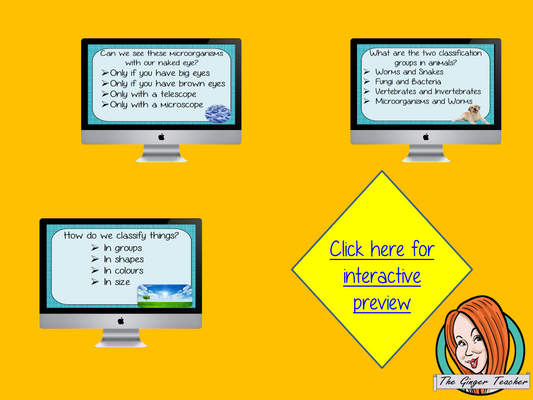 Classifying Living Things Revision Questions This deck revises children’s knowledge of Classifying Living Things. There are multiple choice revision questions to check children’s understanding. These question cards are self-grading and lots of fun!