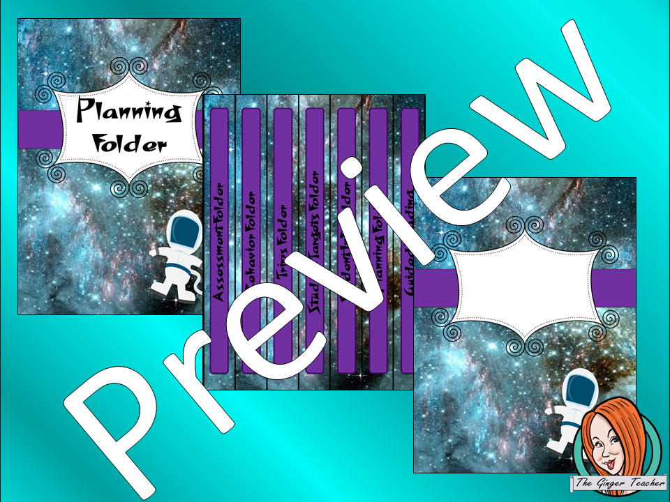 Space Classroom Themed Folder / Binder Covers This download includes fun space themed binder covers for your classroom folders. These are great for teachers and kids to have a space themed classroom and keep everything organised This download includes: - 13 different folder covers and spines - Editable cover and spine #classroomthemes #teachingideas #spaceclassroom