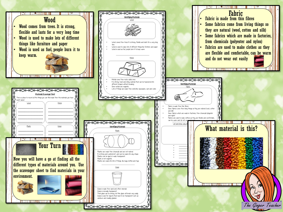 Identifying Materials Lesson