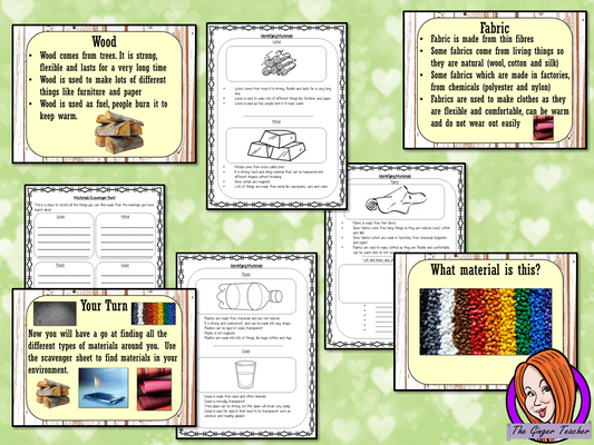 Identifying Materials Lesson