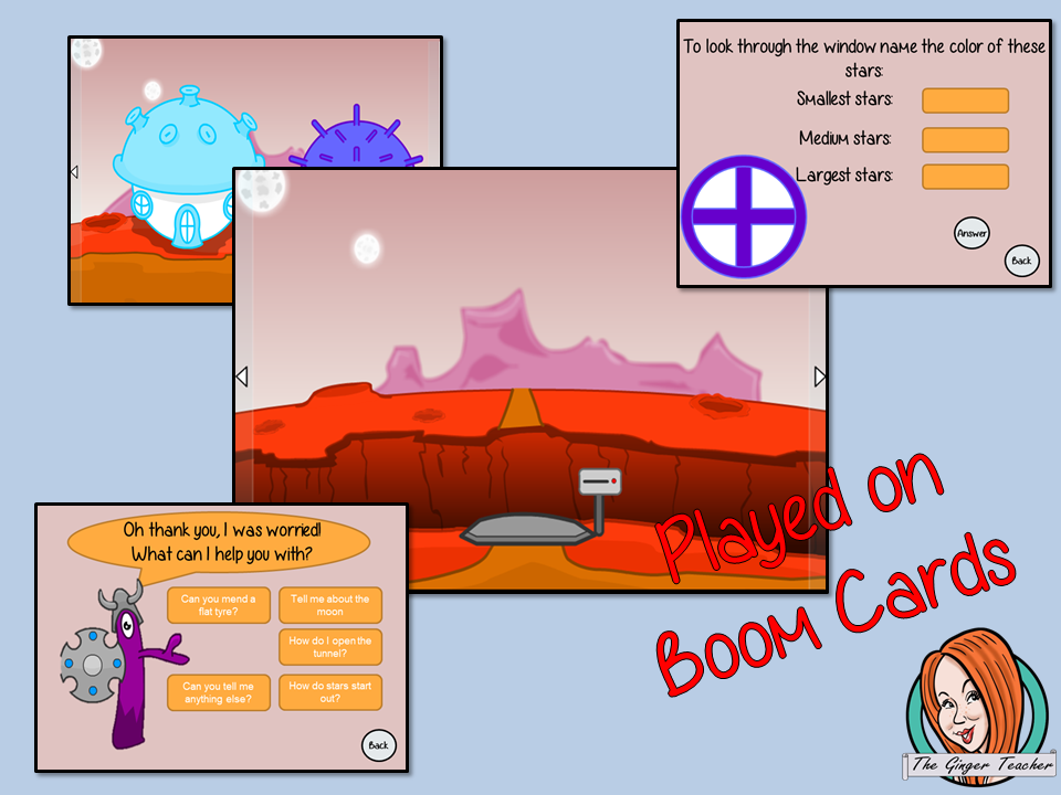 The Sun Escape Room Boom Cards