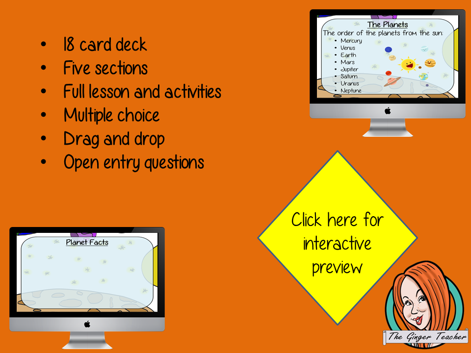 The Planets - Boom Cards Digital Lesson