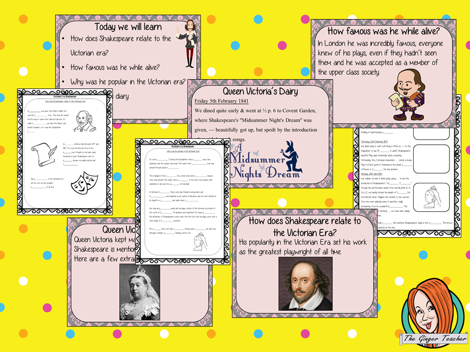 Victorian Era Shakespeare Complete Lesson