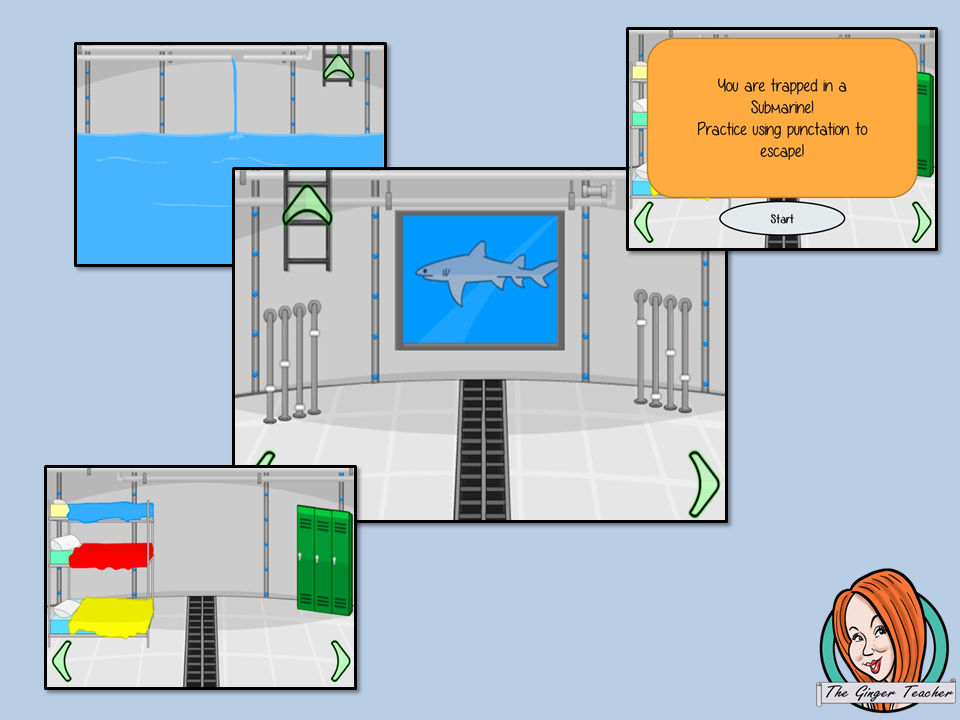 Punctuation Escape Room