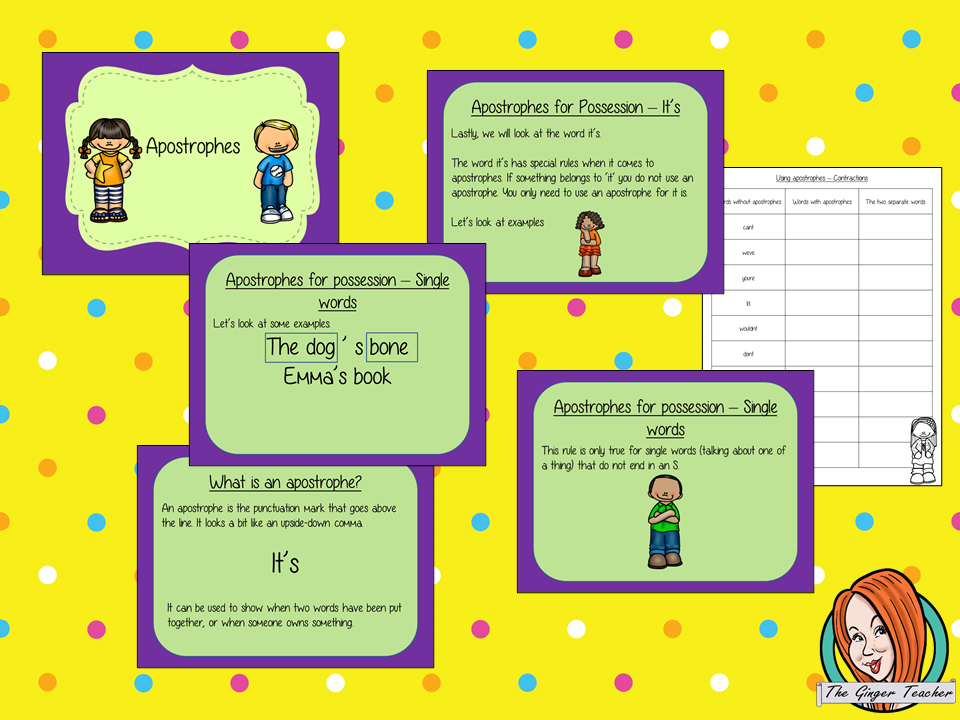 Using Apostrophes Complete Lesson