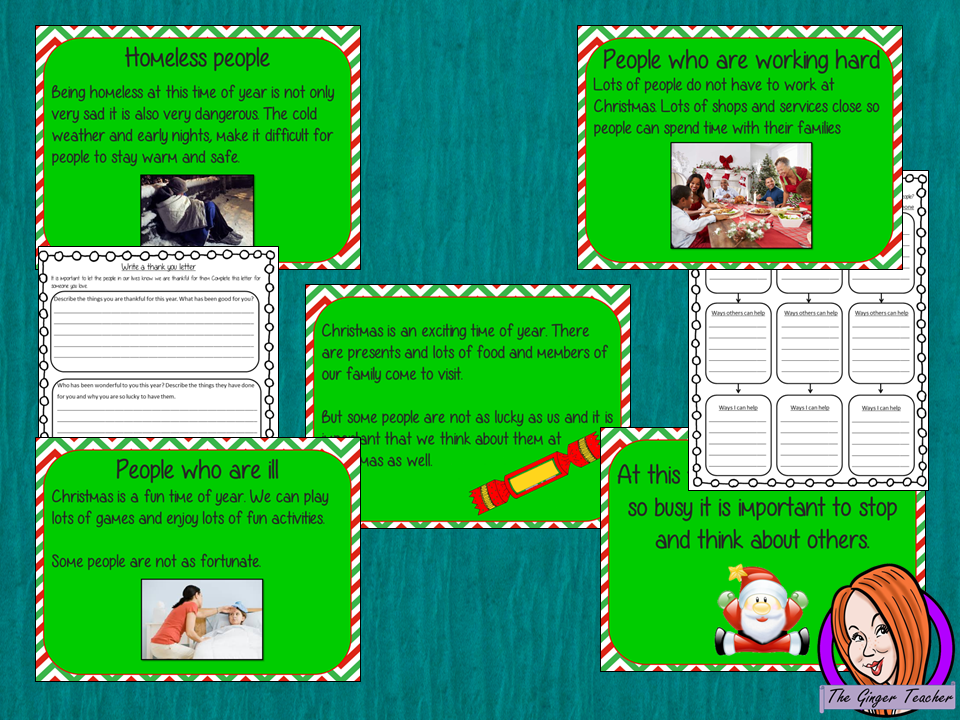 Thinking of others at Christmas; Complete PSHE Lesson