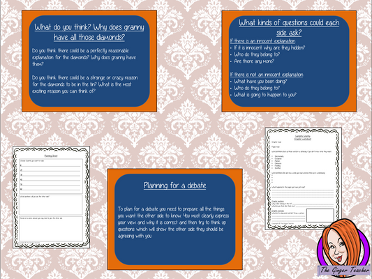 Speaking and Listening Debate Lesson – Gangsta Granny