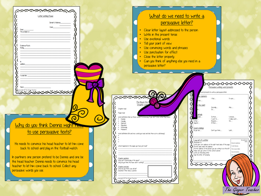 Writing Persuasive Texts Complete Lesson – The Boy in the Dress