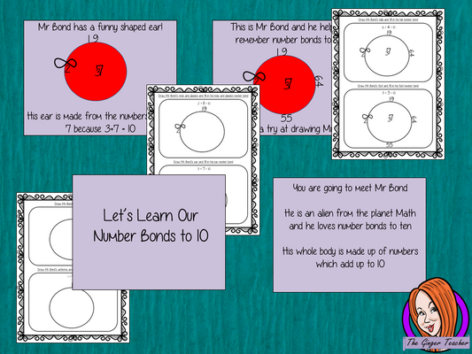 Teach Number Bonds to Ten – PowerPoint and Worksheets