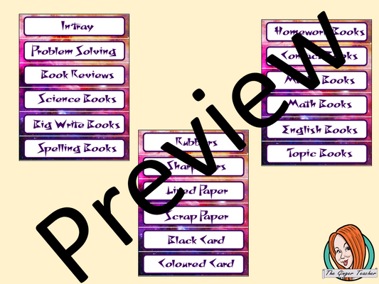 Outer Space Themed Resource Tray Labels This download includes 88 fun space tray labels for your classroom as well as editable versions. These are great to complete your outer space themed room. This download includes: - 88 tray labels - Editable versions #classroomthemes #teachingideas #spaceclassroom