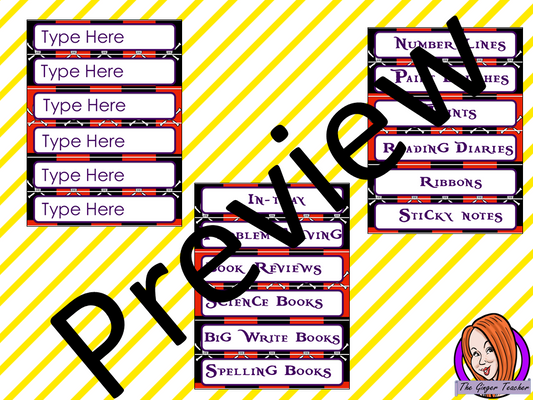 Pirate Themed Resource Tray Labels This download includes 88 fun pirate tray labels for your classroom as well as editable versions. These are great to complete your pirate themed room. This download includes: - 88 tray labels - Editable versions - Full instructions #classroomthemes #teachingideas #pirateclassroom