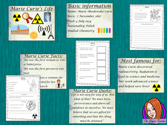 Marie Curie Lesson