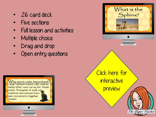 Sphinx - Boom Cards Digital Lesson