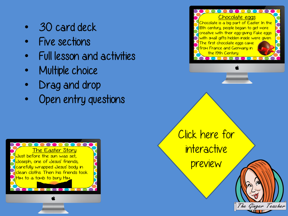 Easter - Boom Cards Digital Lesson