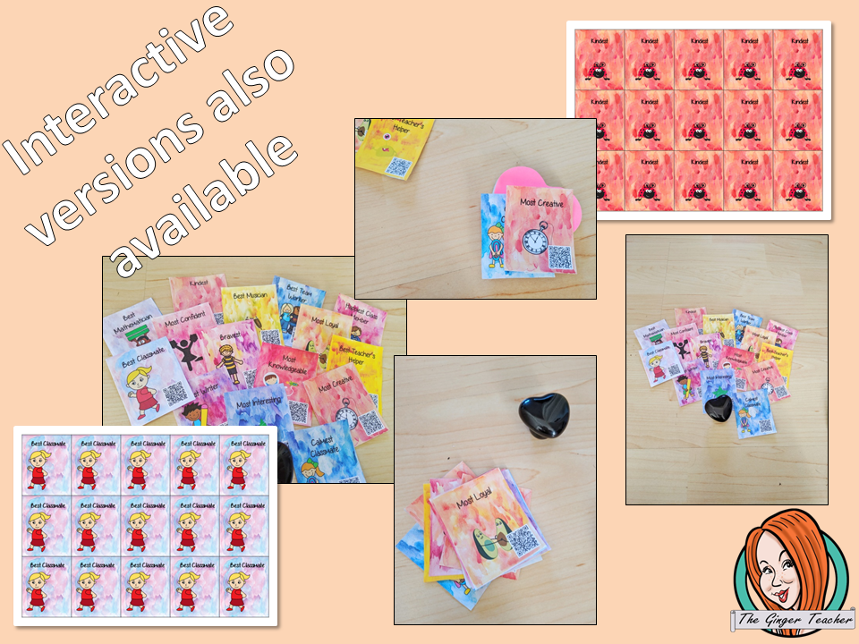 Classroom Awards Interactive (AR) Reward Tags Set Two