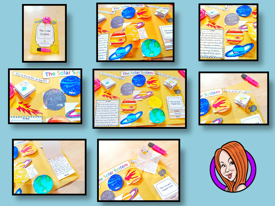 The solar system Complete science Lesson A lesson for children about the solar system. Learn about the size of the solar system, the planets, the sun, life on Earth, the planet Mars and exploring outer space. There are two detailed PowerPoints to teach understanding. Kids create an information board using fun foldables and information sheets. Everything needed for this classroom lesson is included #lessonplanning #space #solarsystem #teaching #resources #sciencelessons #scienceplanning