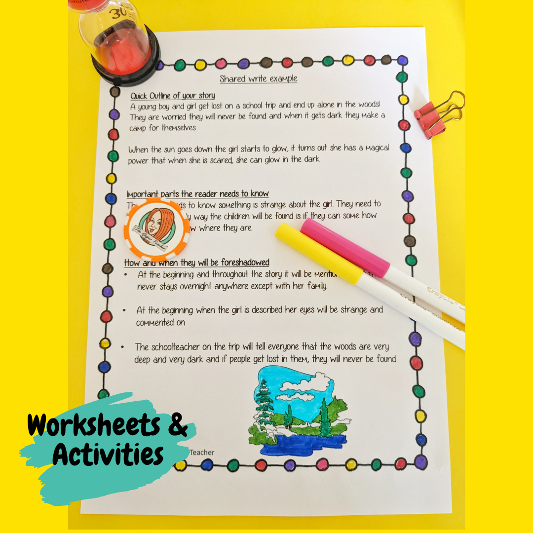 foreshadowing-worksheets-printable