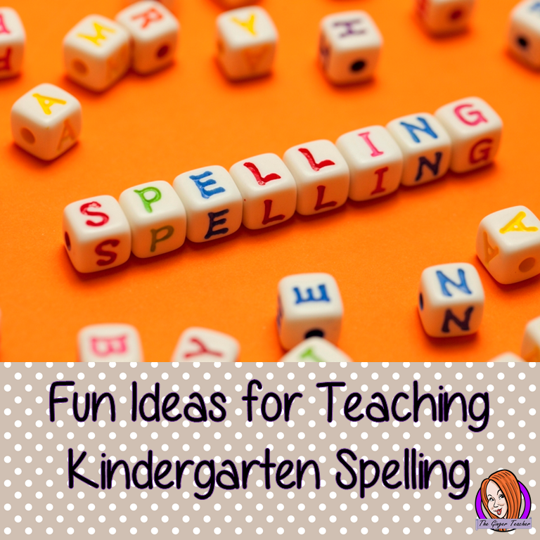 Teaching Spellings to Kindergarten 