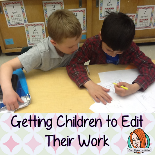 How to Encouraging Children to Edit and Rewrite