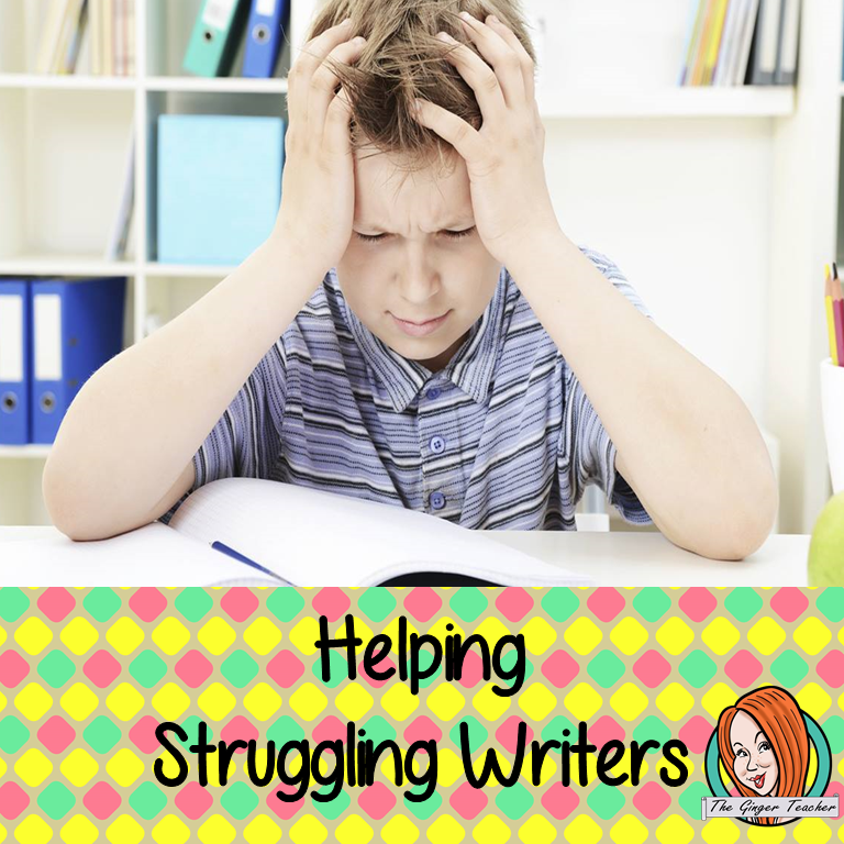 Strategies For Struggling Writers in Higher Grades