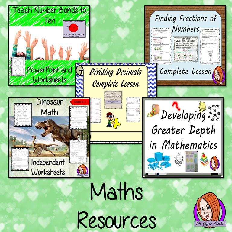 Math Resources – The Ginger Teacher