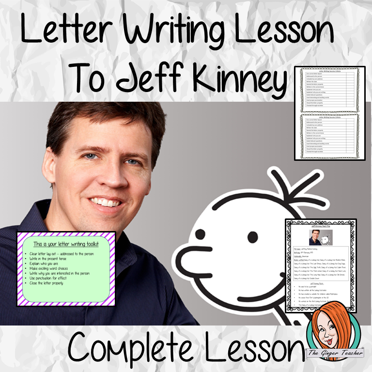 Diary of a Wimpy Kid Letter Writing Lesson