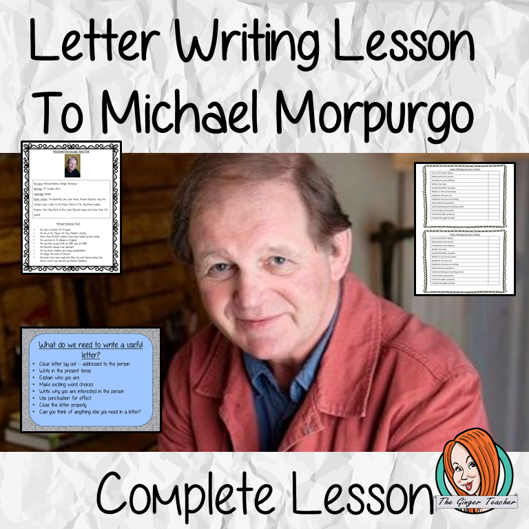 Letter Writing Complete Lesson – Michael Morpurgo