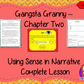 Gangsta Granny Senses in Narrative Lesson